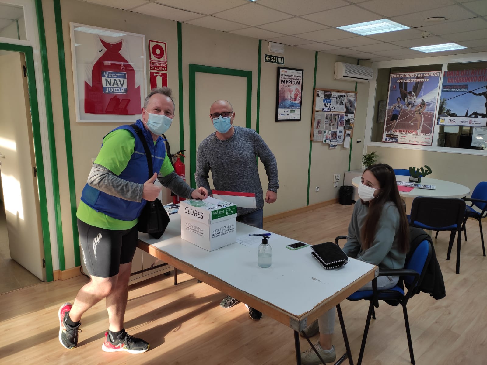 Composicion Asamblea General de la federaci&oacute;n navarra de atletismo